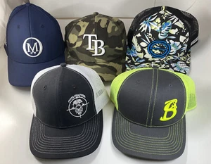 Lot of 5 59 Fifty Trucker Adidas Golf Tampa Bay Stronger than yesterday NWOT - Picture 1 of 12