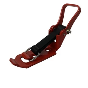 2x Verschlusslager Spatenhalter Schaufelhalter Axthalter Feuerwehr Rot Dm 30 mm - Bild 1 von 3