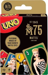 NEW Mattel - UNO Mattel 75th Anniversary Edition Card Game - Picture 1 of 4