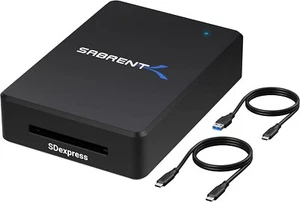 Sabrent USB 3.2 Type C and Type A to SD Express 7.0 Card Reader - Picture 1 of 7