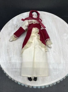 Vintage Puppe mit Porzellankopf, Händen und Füßen; 7 3/4" - Bild 1 von 5
