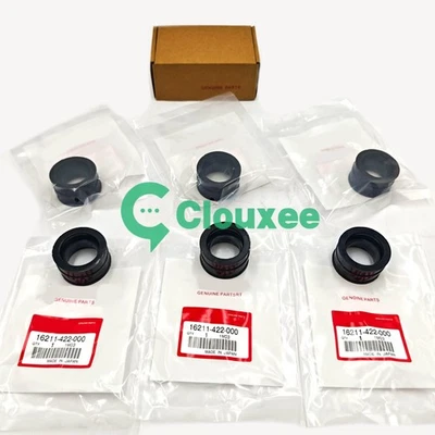 6pcs Carburetor Intake Manifold Boots set Fit For Honda CBX1000 1979-1980 USA Foto 1 de 4