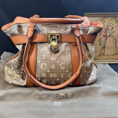 LANCEL SALVADOR DALI (2012) Gala Paris  Daligramme Handbag W/Dust Bag EXC RARE! - Image 1 of 4