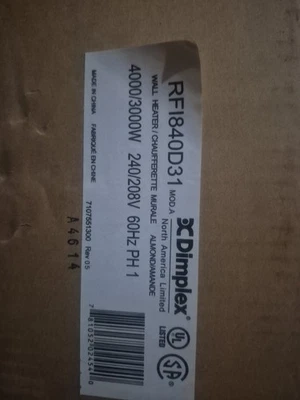 Dimplex Commercial Heater - Image 1 of 4