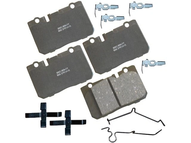 Front Brake Pad Set For 1995-2000 Lexus LS400 1996 1997 1998 1999 XK516NH - Изображение 1 из 1