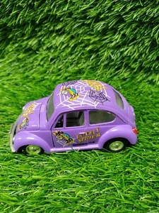 Vintage Purple LOVELY SPIDER Diecast VW Beetle Volkswagen Bug Loose - Picture 1 of 5