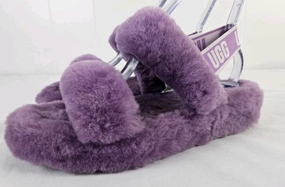 Zapatillas para mujer UGG moradas Oh Yeah talla 9 Foto 1 de 4