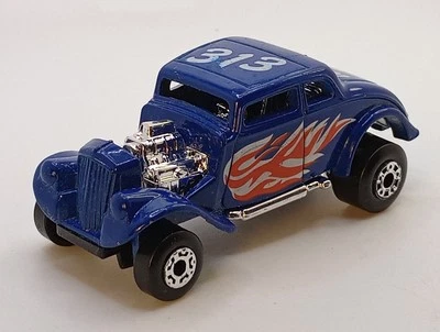 Vtg. 1982 Matchbox Superfast 33 Willys Street Rod 313 White Heat 1:50 Diecast - Image 1 of 4