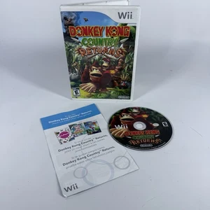Nintendo Donkey Kong Country Returns (Nintendo Wii, 2010) completo e testato - Foto 1 di 7