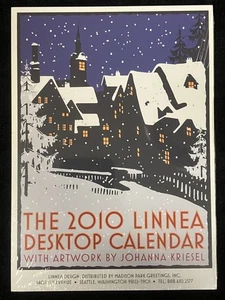 Linnea Design 2010 Desktop Calendar - Artwork by Johanna Riley Kriesel - Picture 1 of 2
