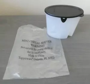 Tupperware Neuheit Größe Mini Müsli Servier schwarz Pillenhalter - Bild 1 von 5