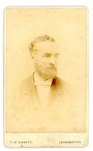 Gentleman on cdv by C W Smartt of Leamington - Picture 1 of 2