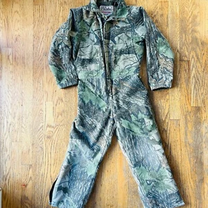 Walls Blizzard Pruf Realtree Camo Youth Coveralls Size 12 As Is - Picture 1 of 12