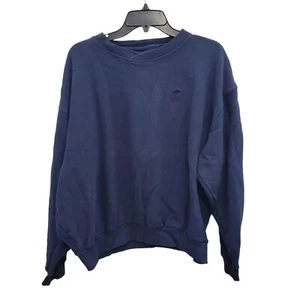 Pebble Beach Men's Vintage Navy Blue Embroidered Cotton Knit Crewneck Sweater XL - Picture 1 of 8
