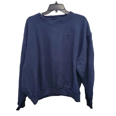 Pebble Beach Men's Vintage Navy Blue Embroidered Cotton Knit Crewneck Sweater XL - Image 1 of 4