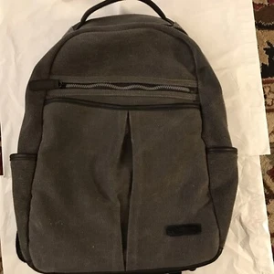 Vintage Tomtoc Classic College Laptop Daypack Rucksack, - Grau - Bild 1 von 3