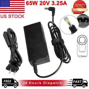 AC Adapter Power Charger for Lenovo IdeaPad Z465 Z470 Z560 Z565 Z570 Z575 65W US - Picture 1 of 11