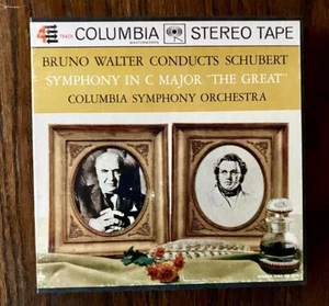 Bruno Walter Schubert Symph No. 9 Columbia MQ 467 Reel To Reel 7.5 IPS Tested - Picture 1 of 4