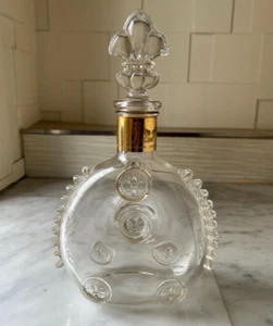 REMY MARTIN LOUIS XIII COGNAC BACCARAT CRYSTAL DECANTER BOTTLE EMPTY Rare F/S - Picture 1 of 2