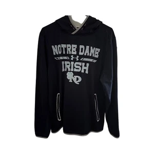 Under Armour Notre Dame Hoodie Loose/Coupe/Lache/Surelto/Cold Gear Large - Bild 1 von 5