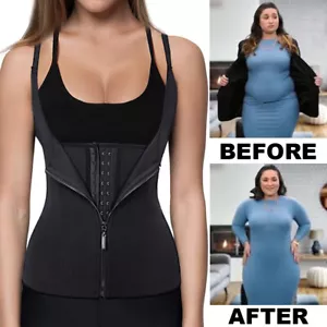 Fajas Reductoras Colombianas Body Shaper Waist Trainer Controllo Pancia Lady Corsetto - Foto 1 di 10