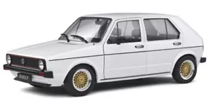 VW VOLKSWAGEN GOLF L - Personalizzato - 1983 - bianco - SOLIDO 1:18 - Foto 1 di 6