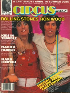 Circus Magazine June 12 1979 Rolling Stones Richards Marilu Henner Mark Fidrych - Bild 1 von 2