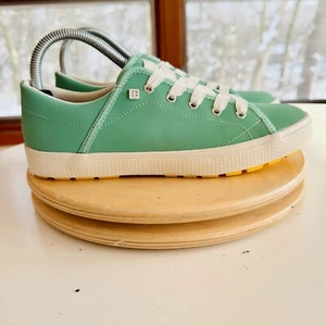 Caterpillar Women's Passport Ribbon Sneaker Shoe Size 7 Green NEW Lace Up Low - Picture 1 of 8