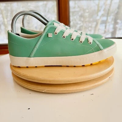 Zapato Deportivo Caterpillar Mujer Passport Cinta Talla 7 Verde NUEVO Con Cordones Bajo Foto 1 de 4