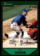 2007 Bowman Draft Picks & Prospects #BDP15 Alex Gordon