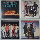 4 LP THE ISLEY BROTHERS LOT - GO ALL THE WAY  GO FOR YOUR GUNS
