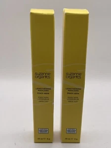 2X Suzanne Somers Organics Mascara Black Sable (Set Of 2) - New In Box Sealed - Picture 1 of 5