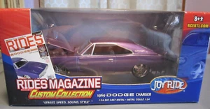 Joyride 1969 Dodge Charger Rides Magazine Custom Collection 1:24 Die Cast - NIB - Picture 1 of 13