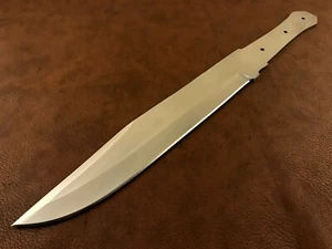 XL Handmade Carbon Steel Blank Blade-Knife Blade-Heat Treat-SC5 - Picture 1 of 8