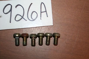 Polaris Phoenix 2005 diente de sierra 200 ATV freno trasero tambor cubierta tornillos OEM 05 A - Imagen 1 de 3