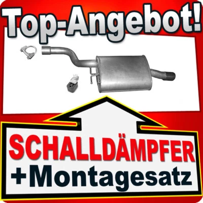 Silencieux d'échappement pour BMW 5 (E39) 520 523 525 528 530 Break - Photo 1/2