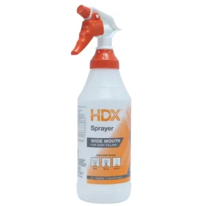 HDX Spray Bottle, Chemical Resistant, Wide Mouth, Sprays At Any Angle - 32 oz. - Picture 1 of 11