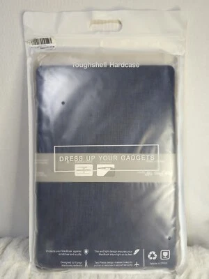 Hard Case For Mac Book Pro 16" New Blue Denim Color Cover - Image 1 of 4