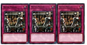 Yugioh - 3X Royal Prison - Rare - Unlimited - ORCS-EN079 - Near Mint - Picture 1 of 1
