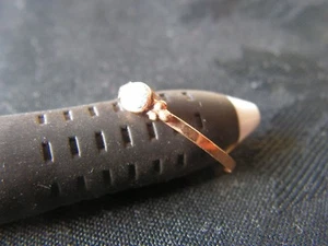 bague argent avec poincon n2 - Picture 1 of 5