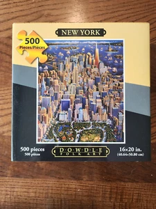 Rompecabezas de arte popular Dowdle Nueva York 500 piezas - Imagen 1 de 7