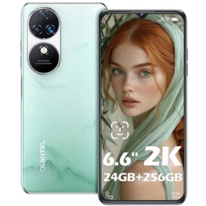 Smartphone OUKITEL C38 sin contrato 24GB+256GB 48MP+32MP 6,6" Dual SIM 4G móvil - Imagen 1 de 8