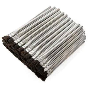 Acid Brush 100 Pack – Metal Handle Brush 10mm x 150mm - Bild 1 von 1