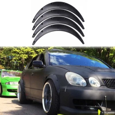 3.5" Fender Flares Extension Extra Wide Wheel Arches For Lexus GS300 GS400 GS430 - Изображение 1 из 4