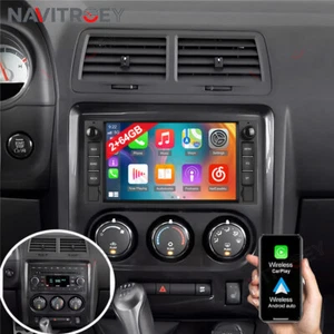 Radio estéreo para automóvil 2+64G Android 15 Carplay para Dodge Challenger 2008-2014 navegación GPS - Imagen 1 de 21