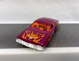 Hot Wheels 2008 All Stars 1965 Chevy Impala Purple Die Cast - Picture 1 of 6