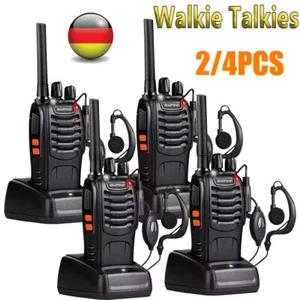 2x Baofeng Walkie Talkie BF-88E Radiotelefony Zestaw radiotelefonów ręcznych 16 kanałów 5KM - Zdjęcie 1 z 18