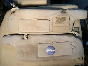 91-97 LEXUS LX450 Land cruiser J8 FRONT WINDSHIELD LEFT & RIGHT SUN VISOR SET - Picture 1 of 4