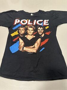 Vintage The Police Synchronicity North America Tour 1983-84 Band T-Shirt Small