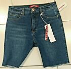 Womens Union Bay High Rise Jean Shorts JRS Size 5 .. 26 / 28 Waist NEW WITH TAGS